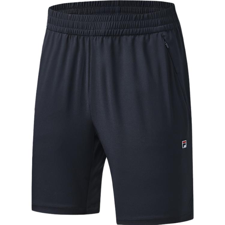 FILA 2023 Лето Новые Базовые Дышащие Спортивные Шорты для Тенниса Мужские Шорты Королевский-Синий A11M323805F-NV L black