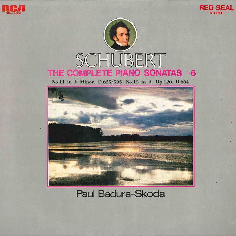 LP Record PAUL BADURA-SKODA(PIANO) - Schubert/The Cpmplete Piano Sonatas SRA2666 VICTOR Japan Classical Used gray RecordCityJP