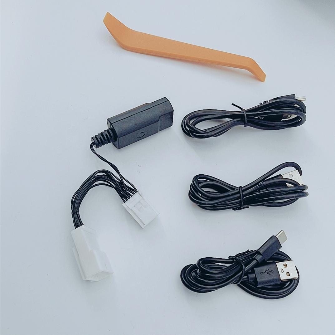 12-контактный адаптер питания для видеорегистратора USB, подходит для Toyota Tacoma Tundra Subaru gray Automotiveassemblycomponents