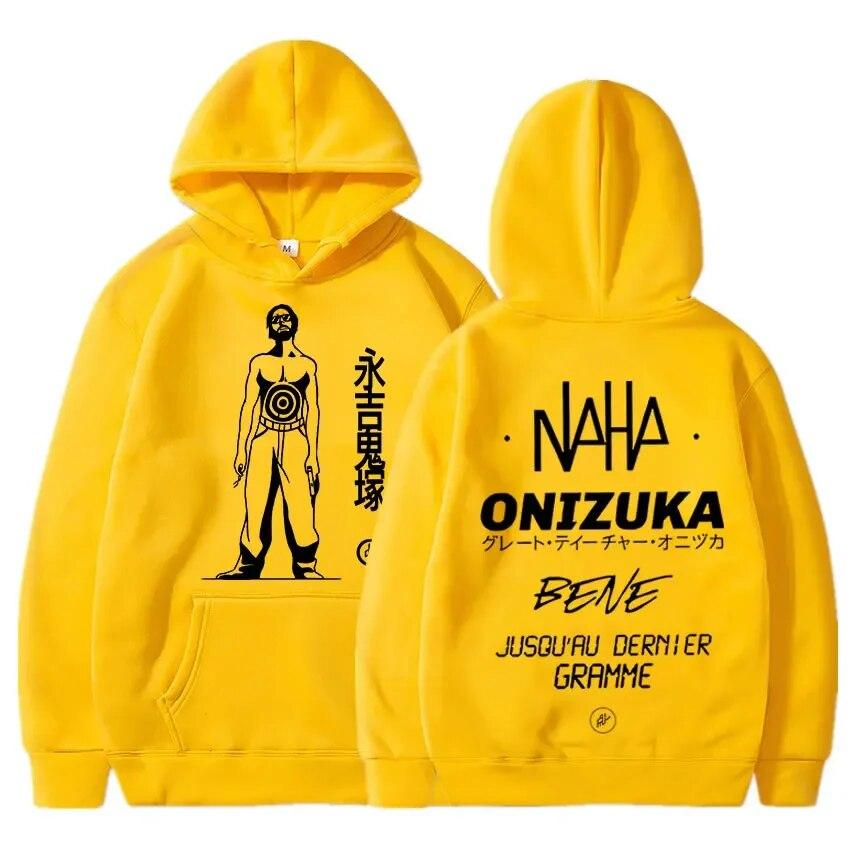 2021 французская рэп-группа Le Monde Chico Album PNL Onizuka, толстовка с принтом, большие толстовки, уличная одежда, повседневная толстовка с капюшоном в стиле хип-хоп 2XL yellow Planetjuice Fashion