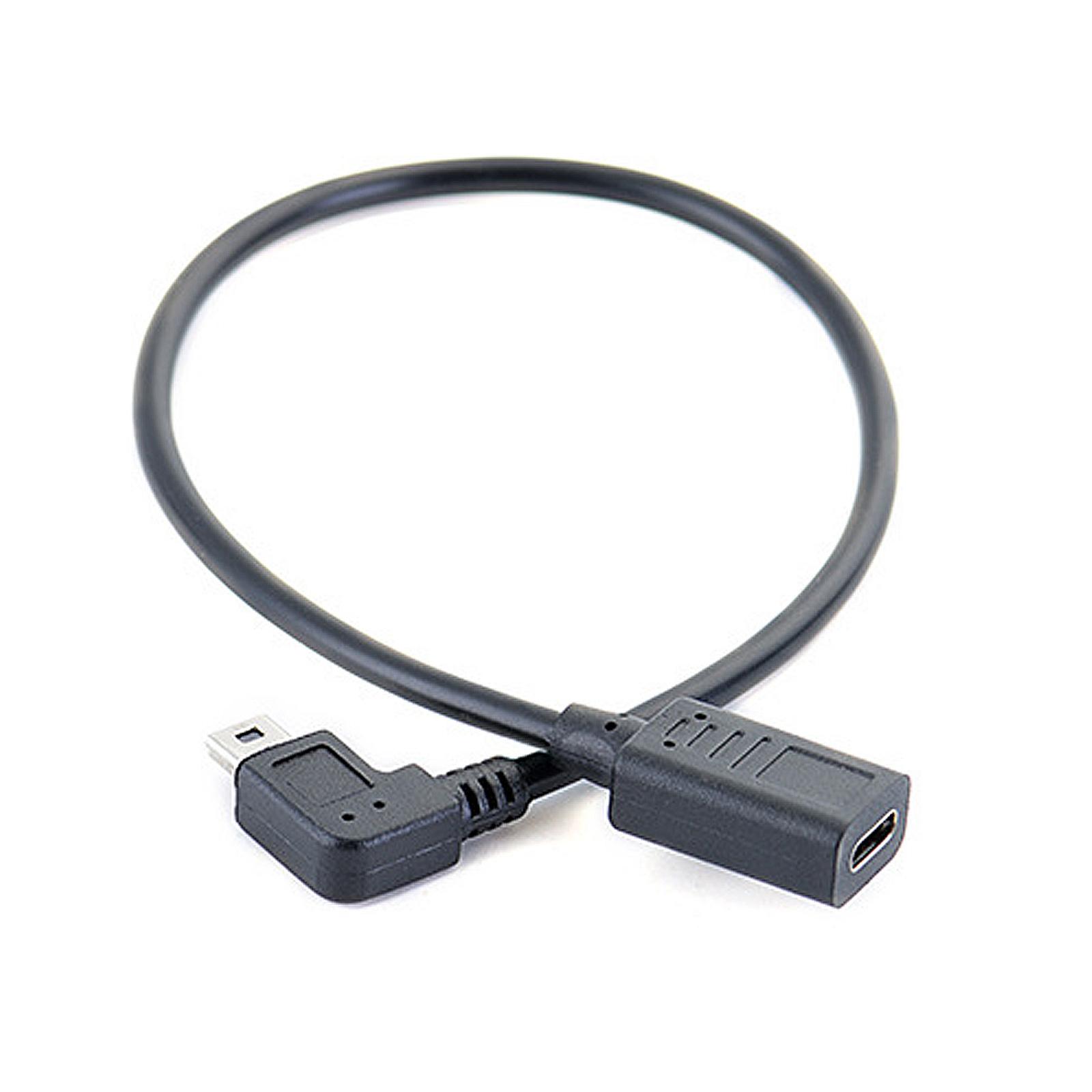 USB-кабель типа C «мама» на USB-переходник «папа» 5P для MP3-плееров и цифровых фотоаппаратов gray Cyprinoid