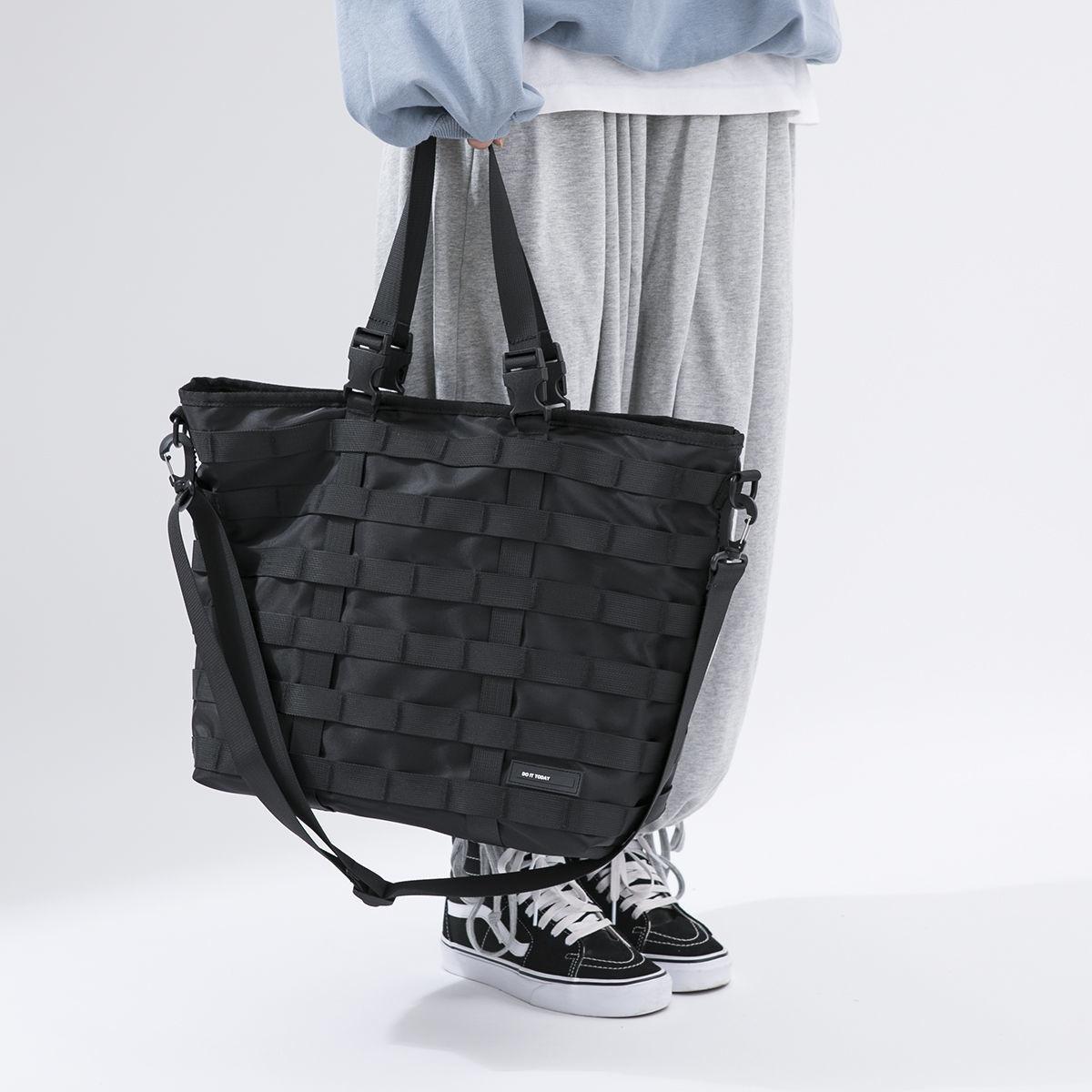 Harajuku techwear нейлоновая слинг эстетическая мужская готическая поясная сумка через плечо для женщин сумка через плечо gray Sports bag