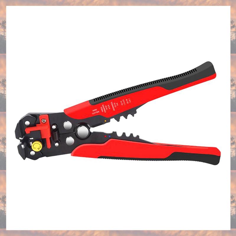 2025 Trend Multifunctional Stripping Pliers Electrician Special Tools Part Five In One Crimping Pliers Automatic Pulling Shears black Simplistic Living Home