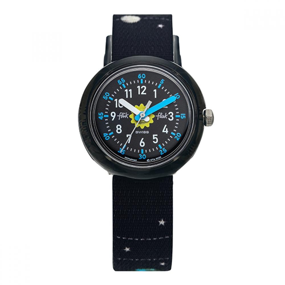 Flick Flick Fpnp097 Космическое Путешествие Солнечная Система Детские Часы Nato FPNP097 gray TrendMecca Watches