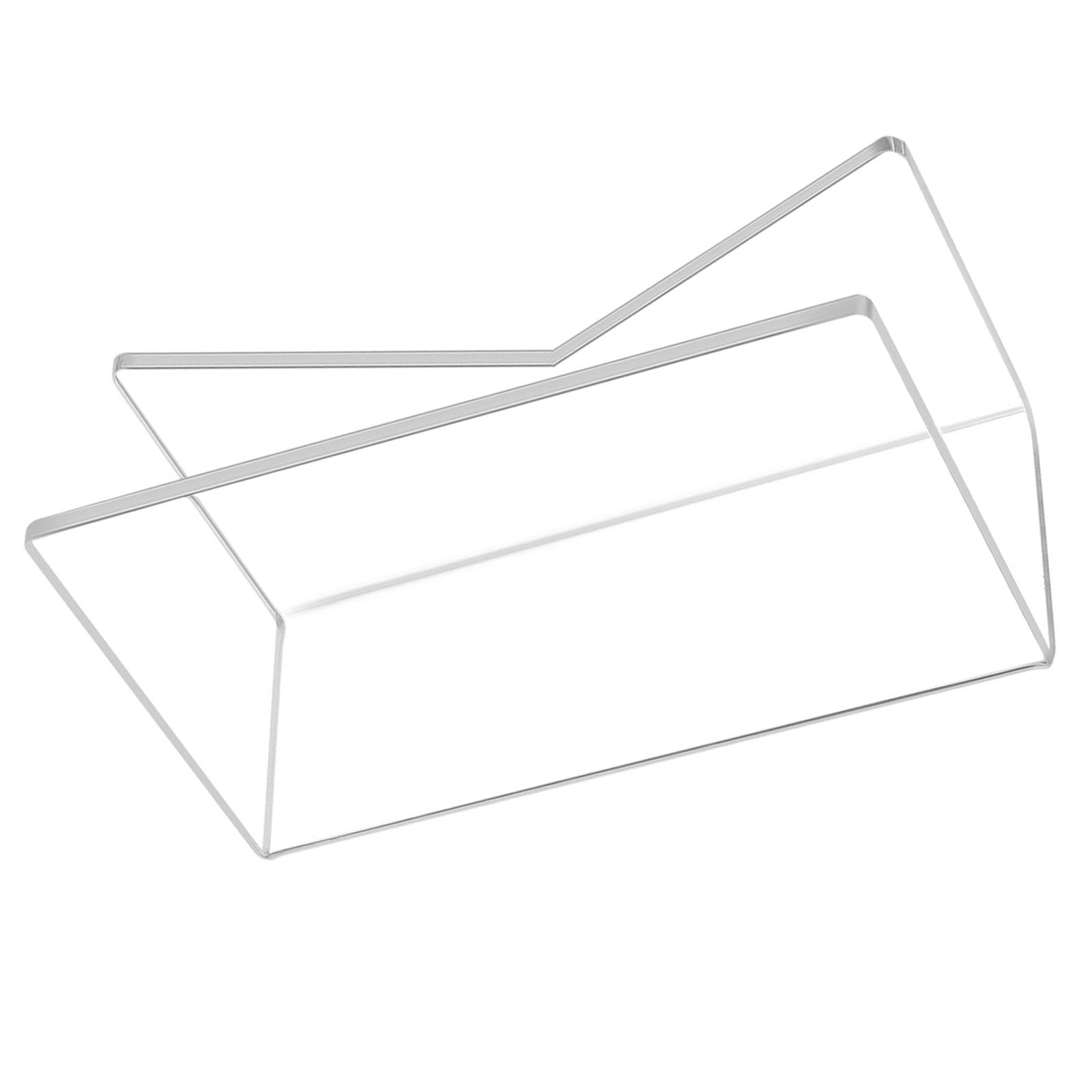 Функциональный держатель для конвертов, настольные органайзеры для почты для писем, открыток, прозрачный настольный держатель для писем с прочным основанием white Cherish Eyes