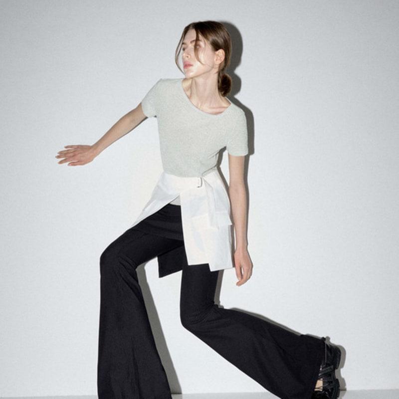 ПОЯСНАЯ СУМКА HYEYEONG KIM-белая FREE white Mayfashion