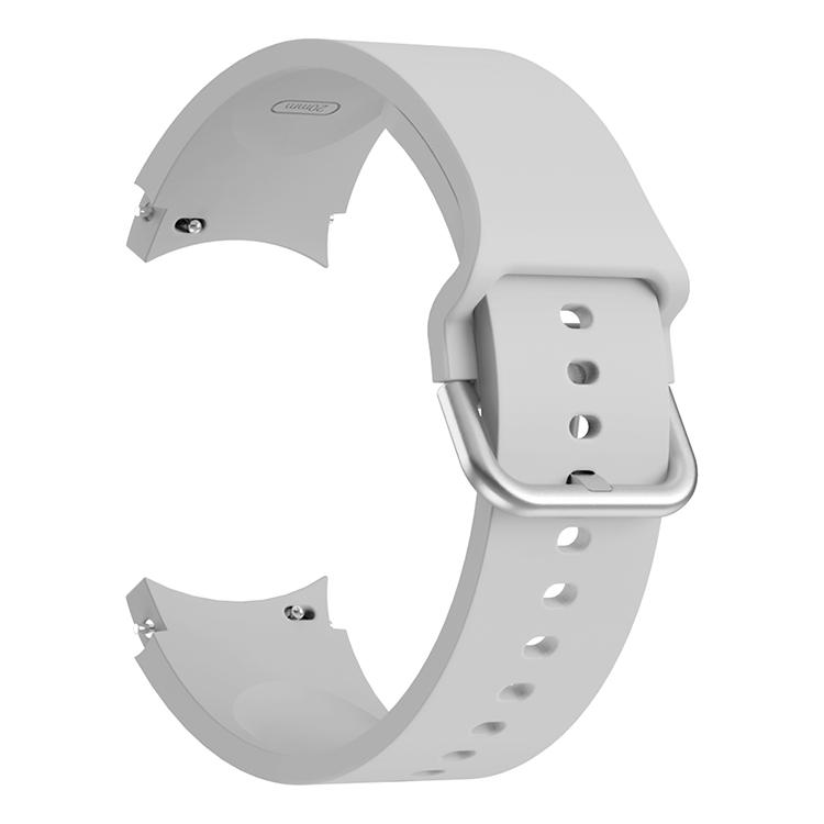 Классический силиконовый ремешок для Samsung Galaxy Watch 4/5/6/7 40 мм 44 мм 5 Pro 45 мм браслет-браслет Galaxy Watch4/6 Classic 47 мм 43 мм 46 мм 42 мм Galaxy watch 4-5-6-7 white Freesh