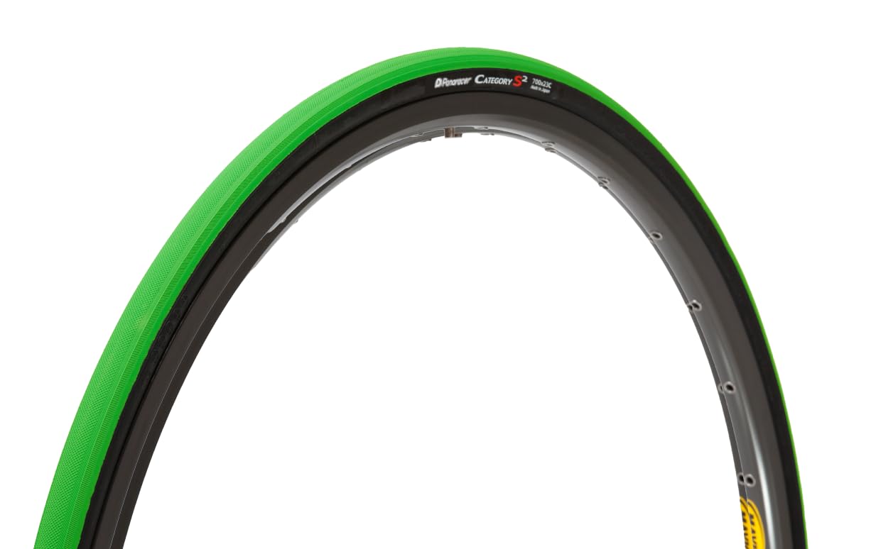 Покрышка Panaracer Clincher x Category S2 Side Cross City Long [700 23C] F723-CATS-G2 Зеленый/Черный (Шоссейный велосипед, Велосипед, Поездки на работу, Катание, Туризм, Поездки) black DOKI DOKI MARKET form NIPPON