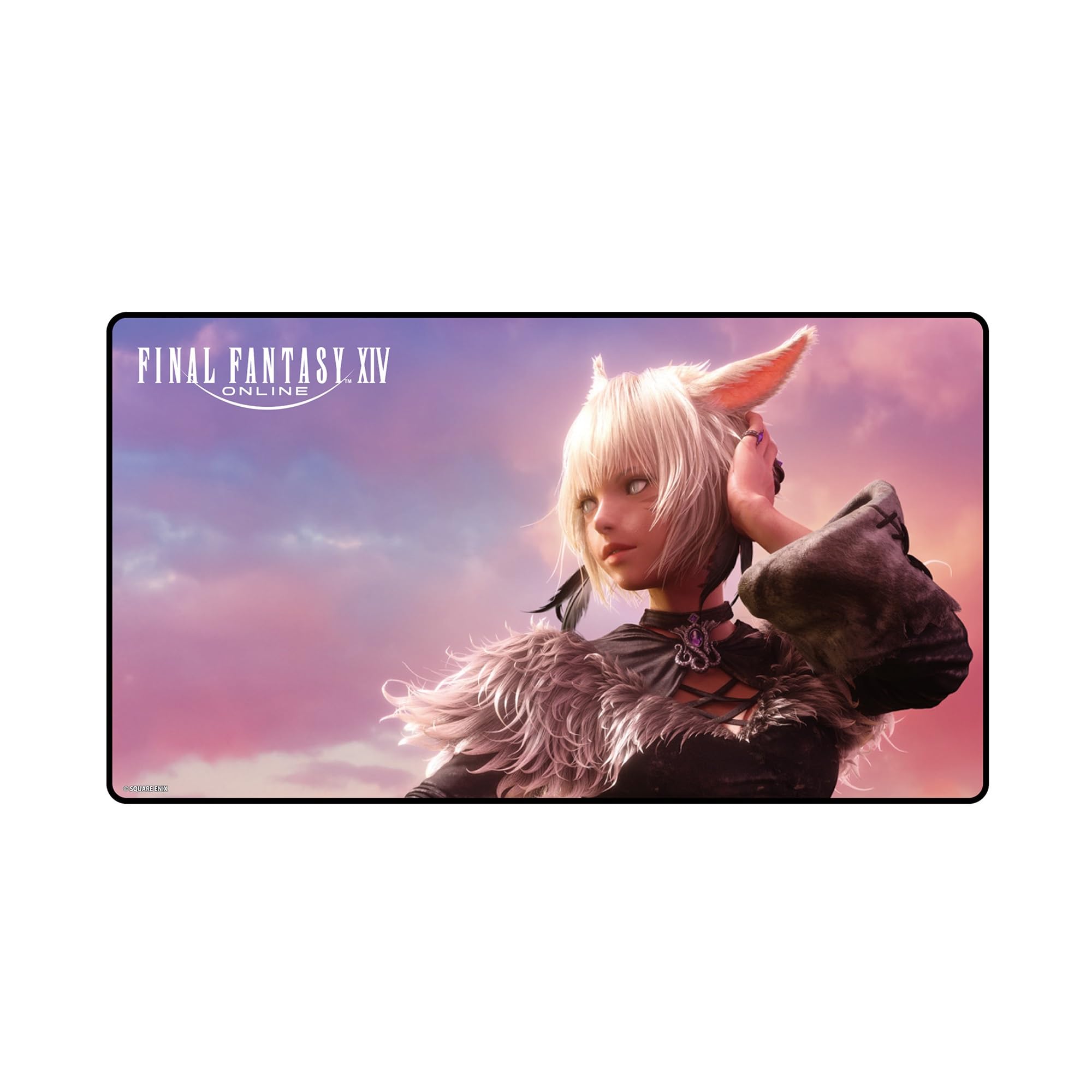 Игровой коврик Final Fantasy XIV Lulu Y shtola розовый Square Enix