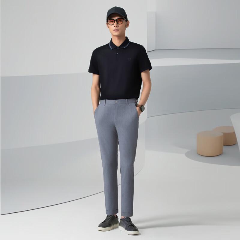 Мужские деловые классические брюки VICUTU 33 gray JDST SELECTION