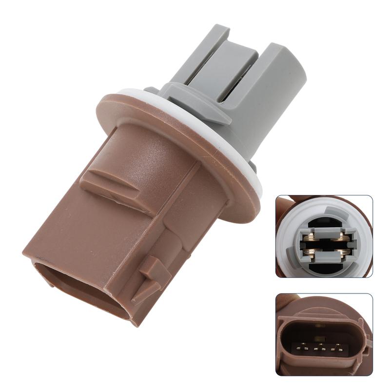 X Autohaux 1 Pcs Turn Signal Light Socket for Ford No.ZFC02280UA Fog Lamp Bulb Connector 3 Pin gray Iconicgfafa