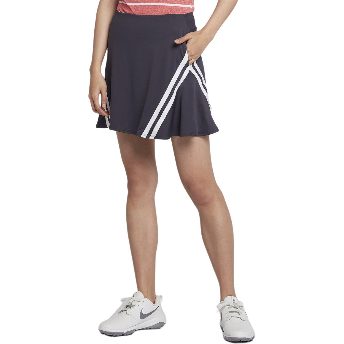 Nike Dri-Fit UV Golf Fashion Quick-Dry Sun Protection Skirt Women Skirts Black AV3667-015 S black