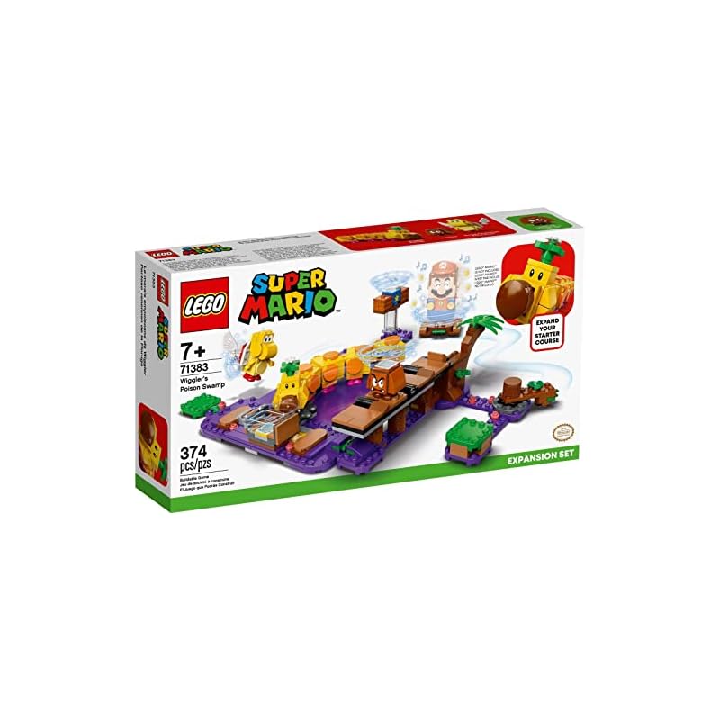 LEGO LEGO Марио и Хана-чан Испытание «Встряска» Конструктор, Гумба Перевертыш, для детей от 7 лет, 71383 gray SAKURA BLOSSOM ITEMS