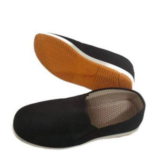 Туфли Yongshu 188 с желтой подошвой из ткани - Yumeishu Edition 44 brown UrbanEdge