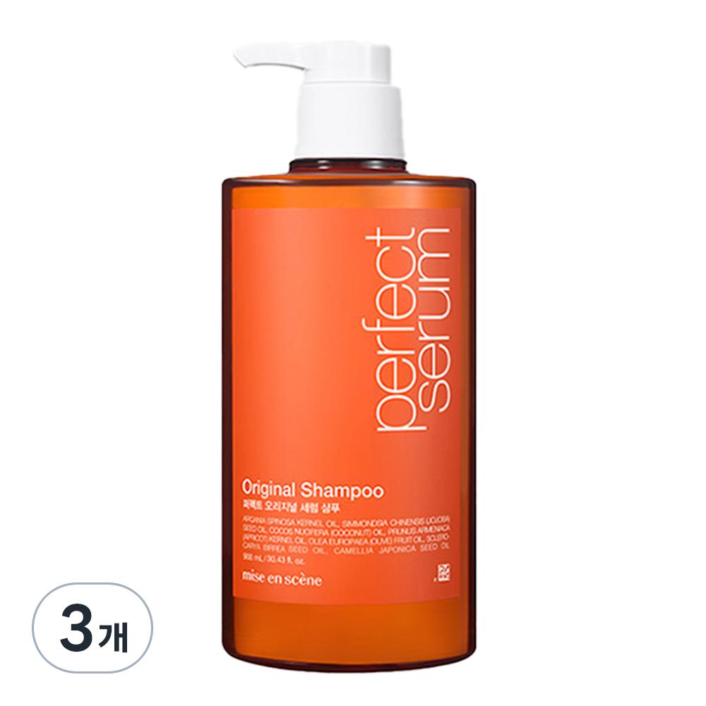 Шампунь Mise-en-scène Perfect Original Serum, 900 мл, 3 шт. orange