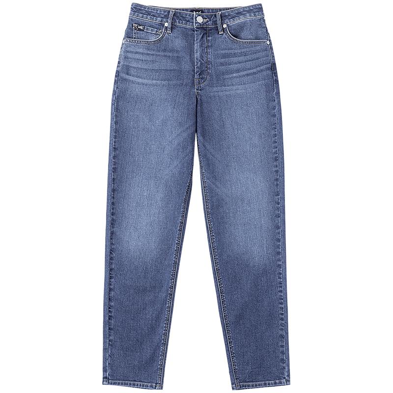 Женские джинсы Lee 411 с высокой талией, прямые, охлаждающие, легкие 25 gray
