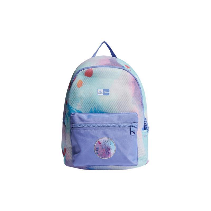 Рюкзак Adidas Disney X Frozen, полиэстер, женский, зеленый, фиолетовый, розовый, белый, Adidas GN8156 gray