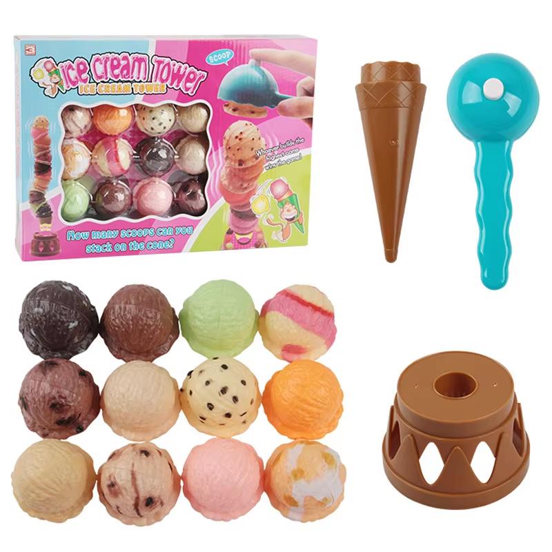 Baby I Cream Toys Set Simulation Make Afternoon Tea Dessert Pretend Play Food Game Play House Party Activities Games Girl Toy brown Phone Case CSWO02