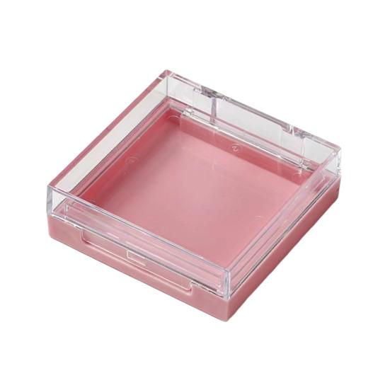 Acrylic Double Layer Empty Press on Nails Packaging Box Transparent Lid Nail Display Box Nail Tips Storage Case for Home Portable Nail Art Organizer розовый CoreCove
