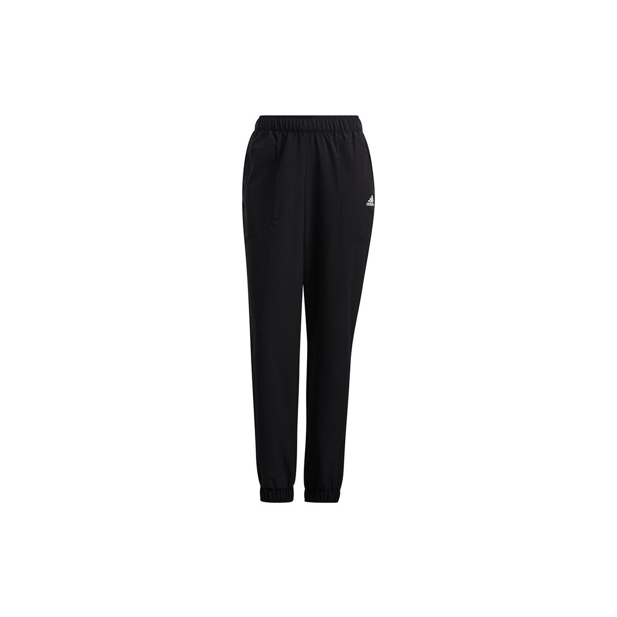 Adidas Стильные повседневные длинные брюки женские низ черного цвета H07398 S black