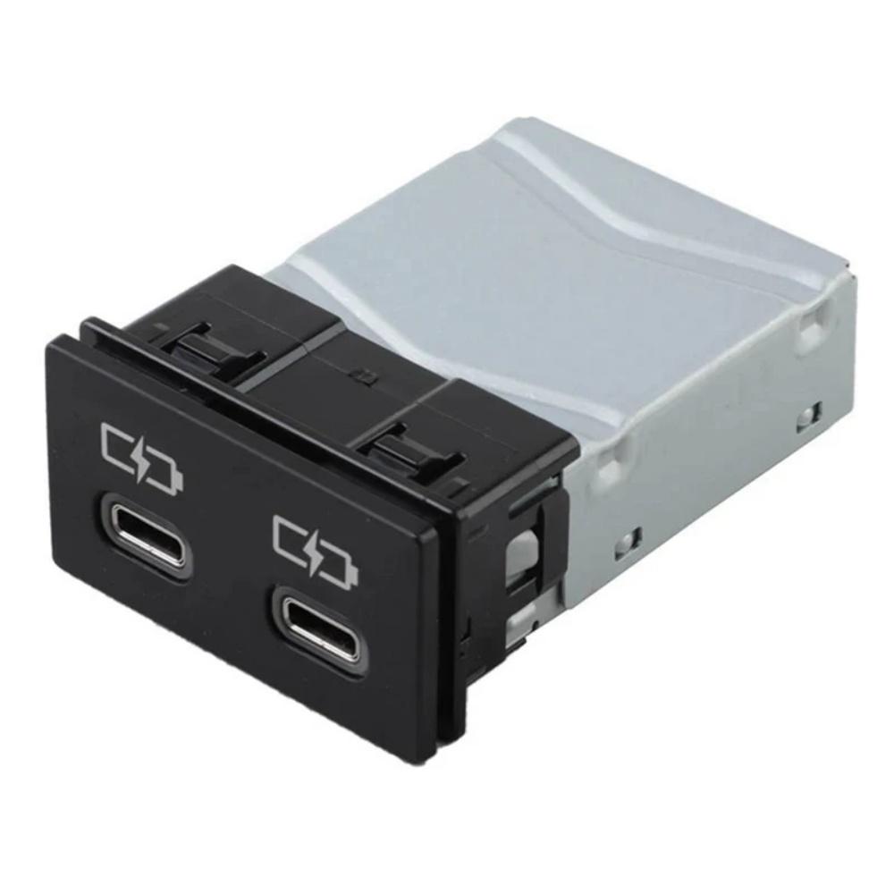 Автомобильный USB-адаптер для Toyota Highlander 2021-2022 85532-0E110 gray Topfactory