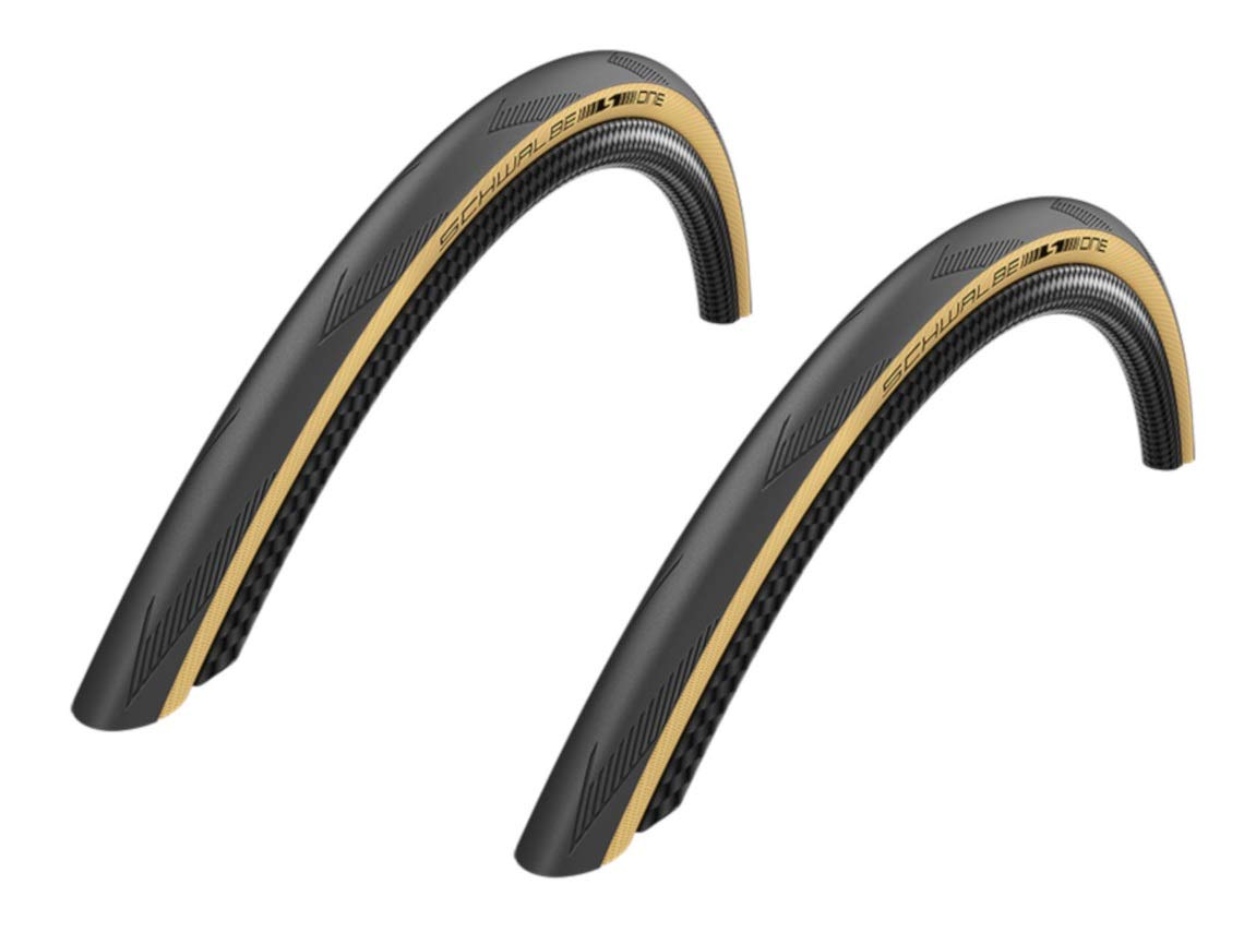 Набор из 2 SCHWALBE ONE ADDIX Schwalbe One Clincher 700c (700x25c, Classic-Skin) [Использовал] black DOKI DOKI MARKET form NIPPON