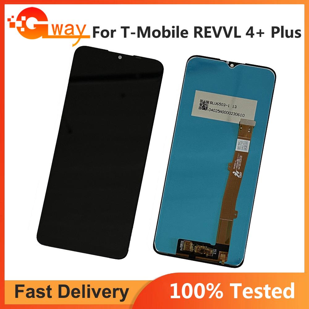 LCD Screen and Digitizer Full Assembly For  T-Mobile REVVL 4 Plus blue Gway Phone-Spare Parts