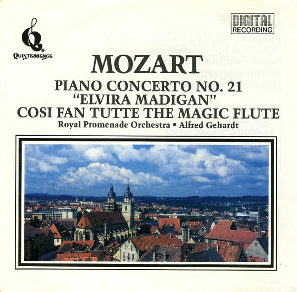 CD WOLFGANG AMADEUS MOZART - ROYAL PRO - Piano Concerto No. 21 CDQ2047 Quintessence 1989 US Classical Used gray RecordCityJP