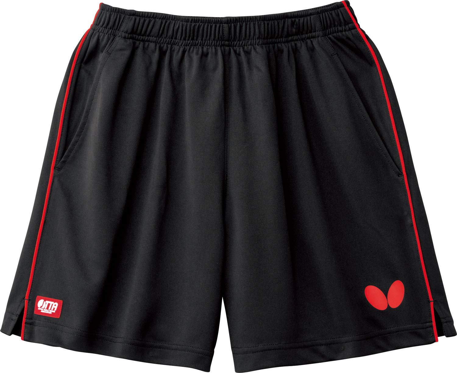 Butterfly Pastep Pants II Матчевая одежда для настольного тенниса 51970, Унисекс, Красный, 2XO, black