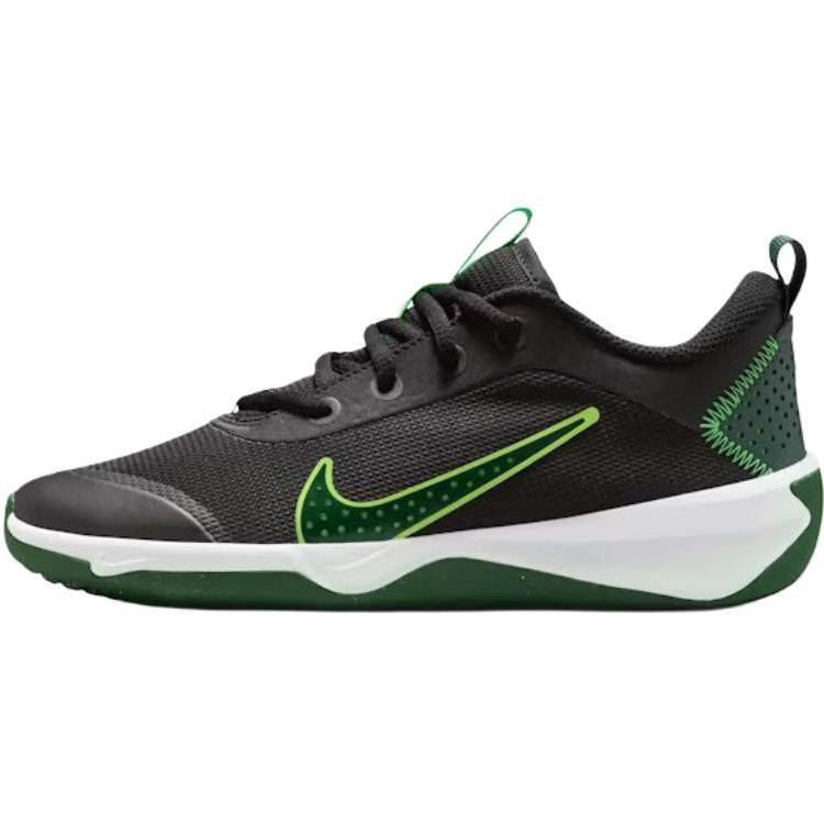 Детские кроссовки Nike Omni Multi-Court GS Черный Зеленый Ударный Ель DM9027-012 35.5 black