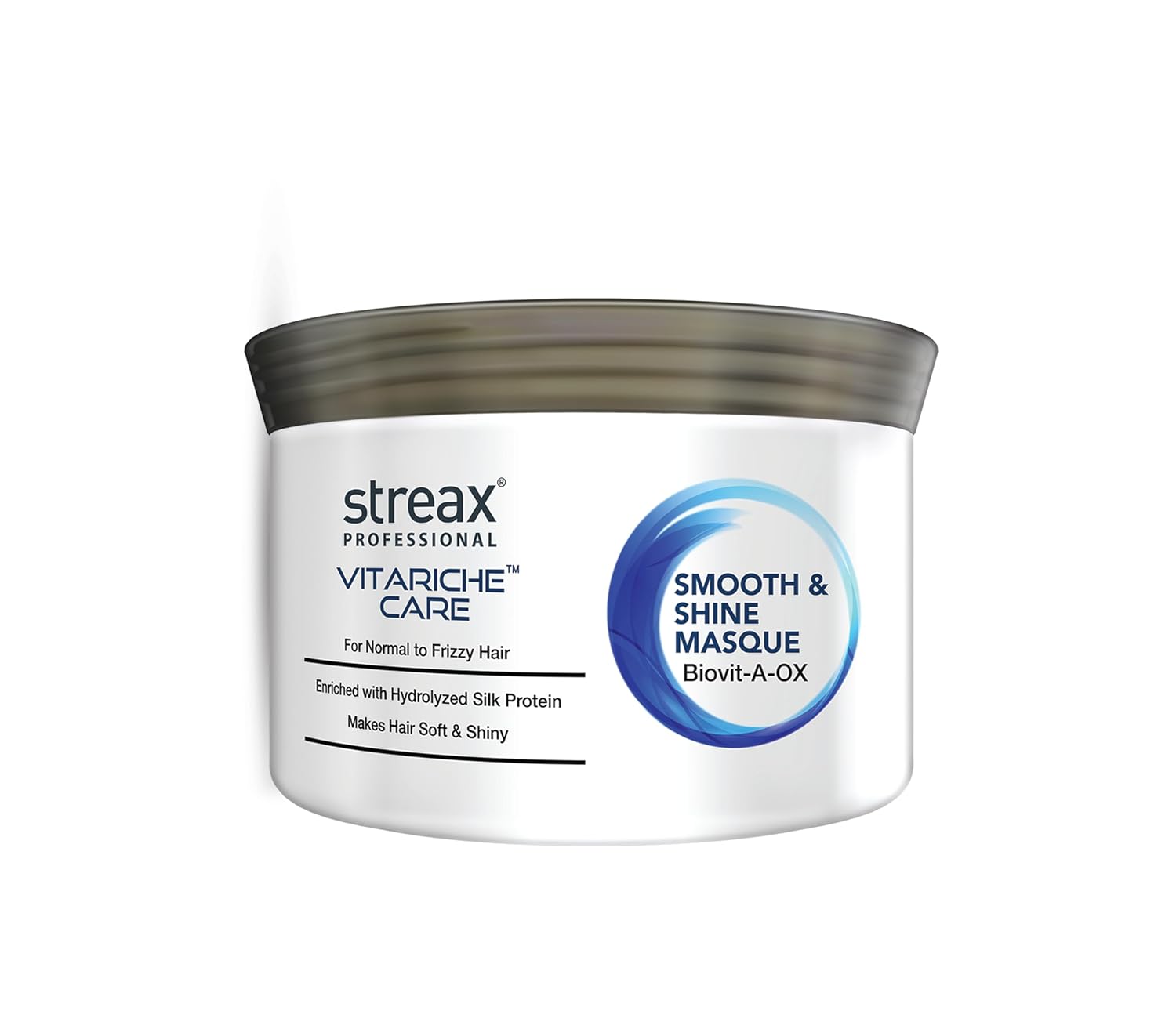 Streax Professional Vitariche Care Маска для волос для гладкости и блеска для сухих волос 200 г 1 шт. gray
