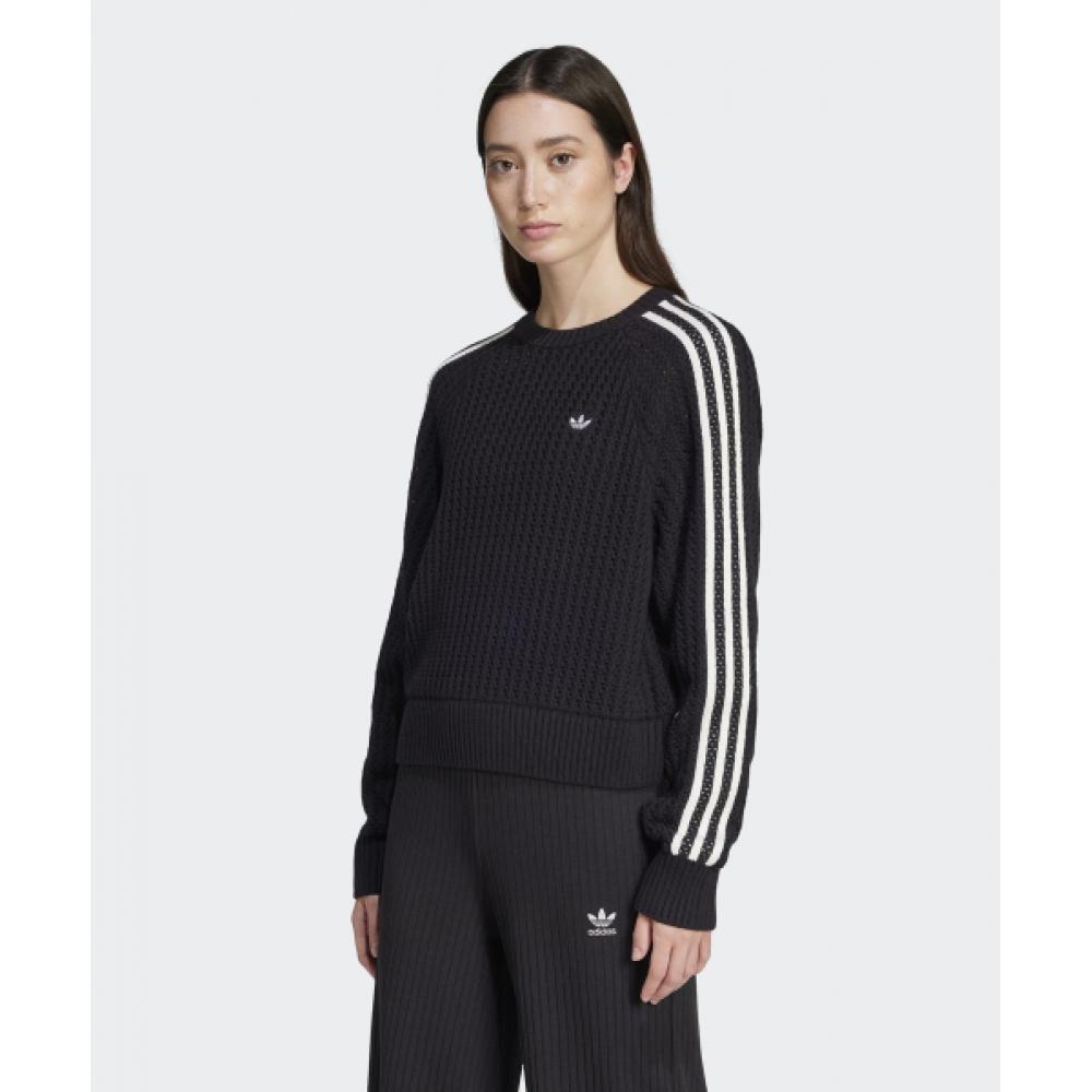 Adidas Трикотажная толстовка Crew черного цвета Jd0905 XS black