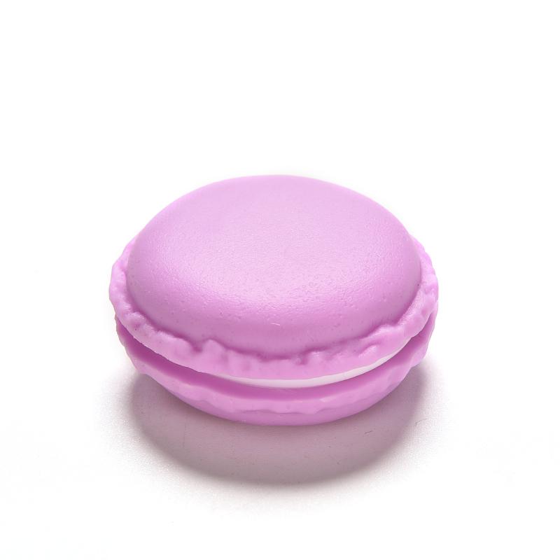 Милый конфетный цвет Macaron Мини-шкатулка для хранения ювелирных изделий Чехол для таблеток Подарок на день рождения One size фиолетовый Meimeng