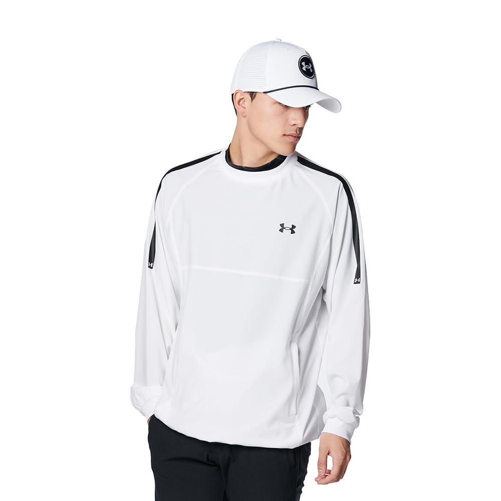 UA SW Пуловер Куртка Белый Черный MD [Under Armour] / / white