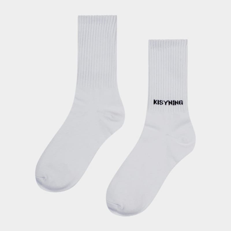 Носки с базовым логотипом KISYNING (белый) white white Mayfashion