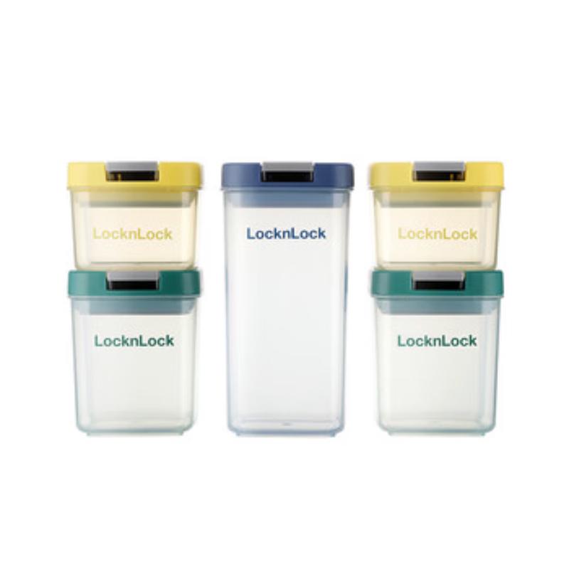 Прозрачный набор для хранения на кухню LocknLock из 5 предметов white JDST online