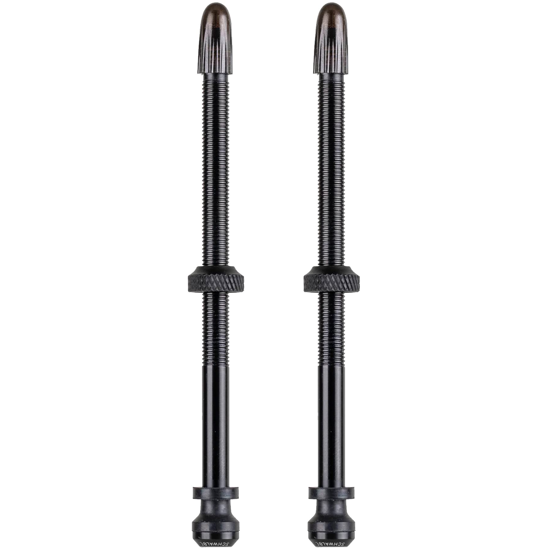 Бескамерный вентиль SCHWALBE 3472 (неподдельный) для велосипедов, черный, длина клапана 100 мм black