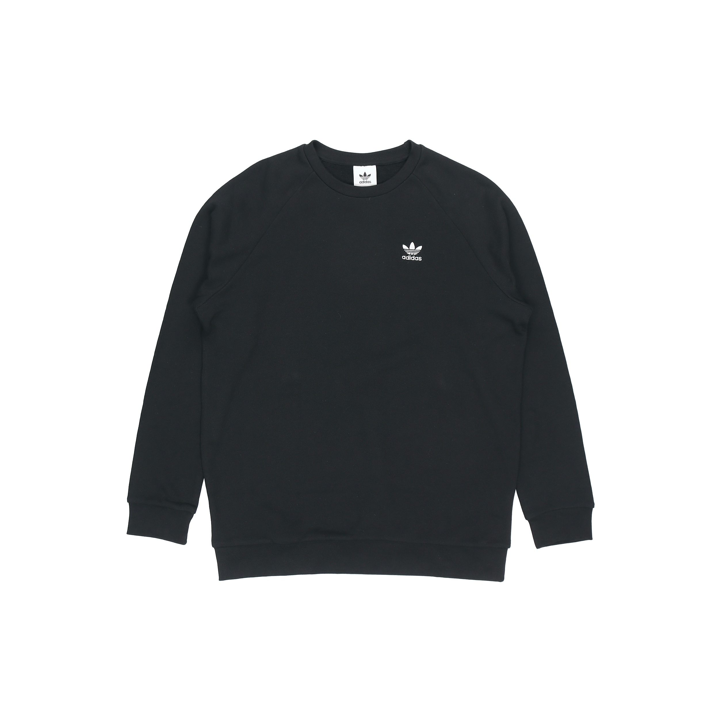 Adidas Originals Essential Crew Толстовка Мужская Черная DV1600 black