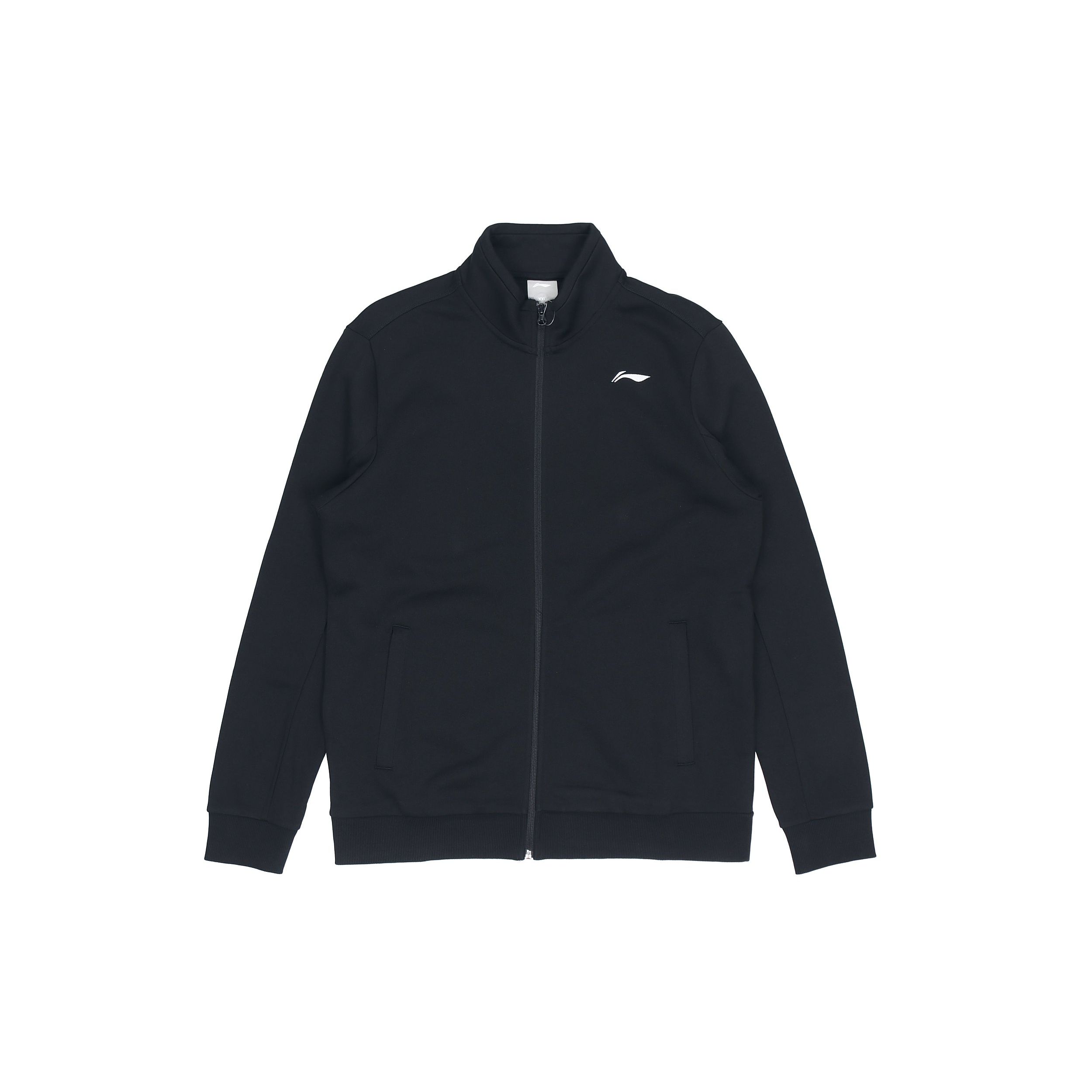 Li Ning Logo Casual Stand воротник трикотажная спортивная куртка осенние мужские куртки черный AWDR627-1 S black Li-Ning