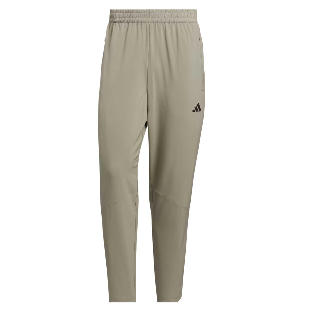 Adidas Woven Tracksuit Bottoms Fashionable Versatile Trendy Casual Pants Men Bottoms KC6981 L gray