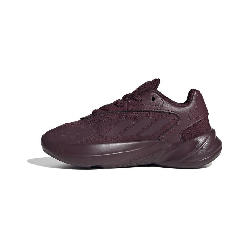 Adidas Originals Ozelia Удобные Универсальные Низкие Нескользящие Прочные Повседневные Детские Кроссовки Детская кроссовка Глубокий фиолетовый IG7470 28 gray