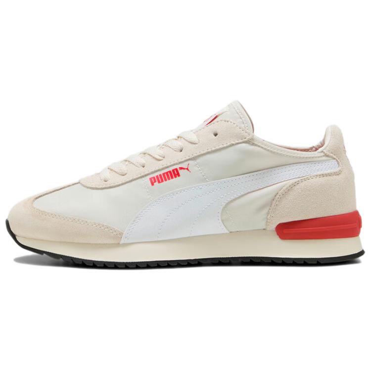 Puma R78 Wind Нейлон Универсальные Удобные Прочные Низкие Повседневные Кроссовки Унисекс серый белый 400694-01 35.5 beige