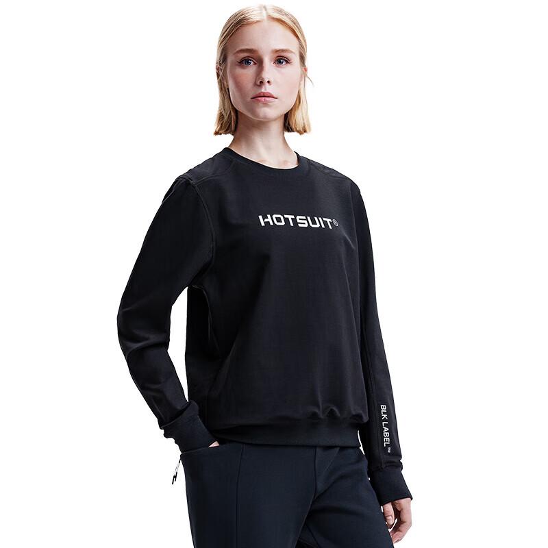 Женская толстовка с круглым вырезом HOTSUIT S black JDST online