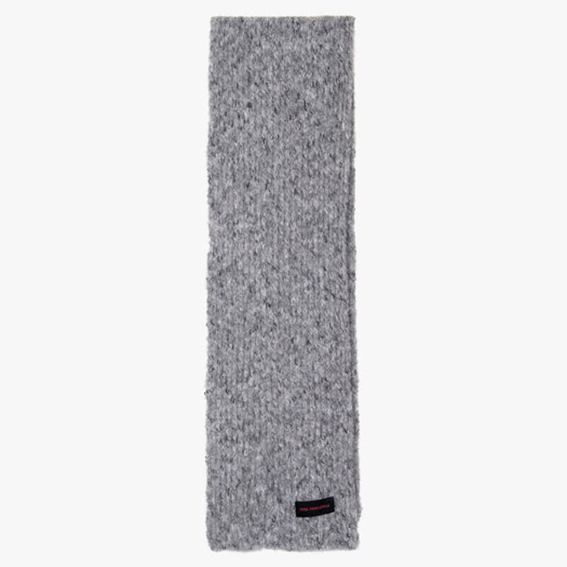 PINK PINEAPPLE COZY CANDY MUFFLER_GREY GREY_FREE gray Mayfashion