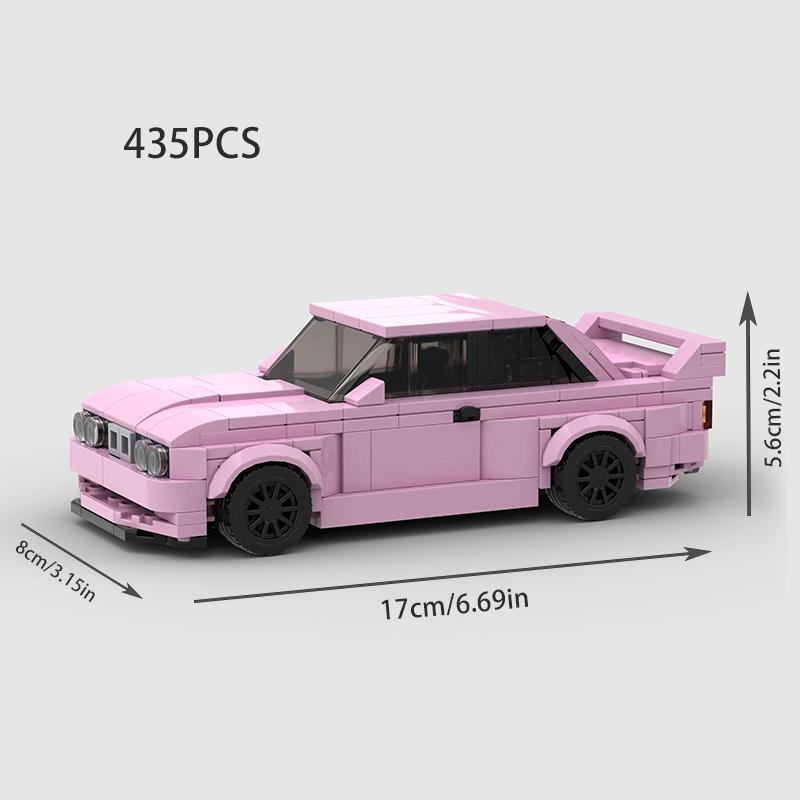 Серия City Sports Car Строительные блоки Power Racing Auto M3 DTM MOC Кирпичи Транспортные средства DIY Головоломка Игрушки Подарки для детей gray Interesting toys and dolls