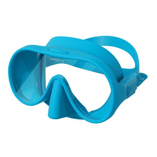 Очки для плавания с защитой носа Clear Vision Anti Fog Очки для бассейна Непротекаемая маска для подводного плавания с маской и трубкой для взрослых и молодежи озеро синий aoring