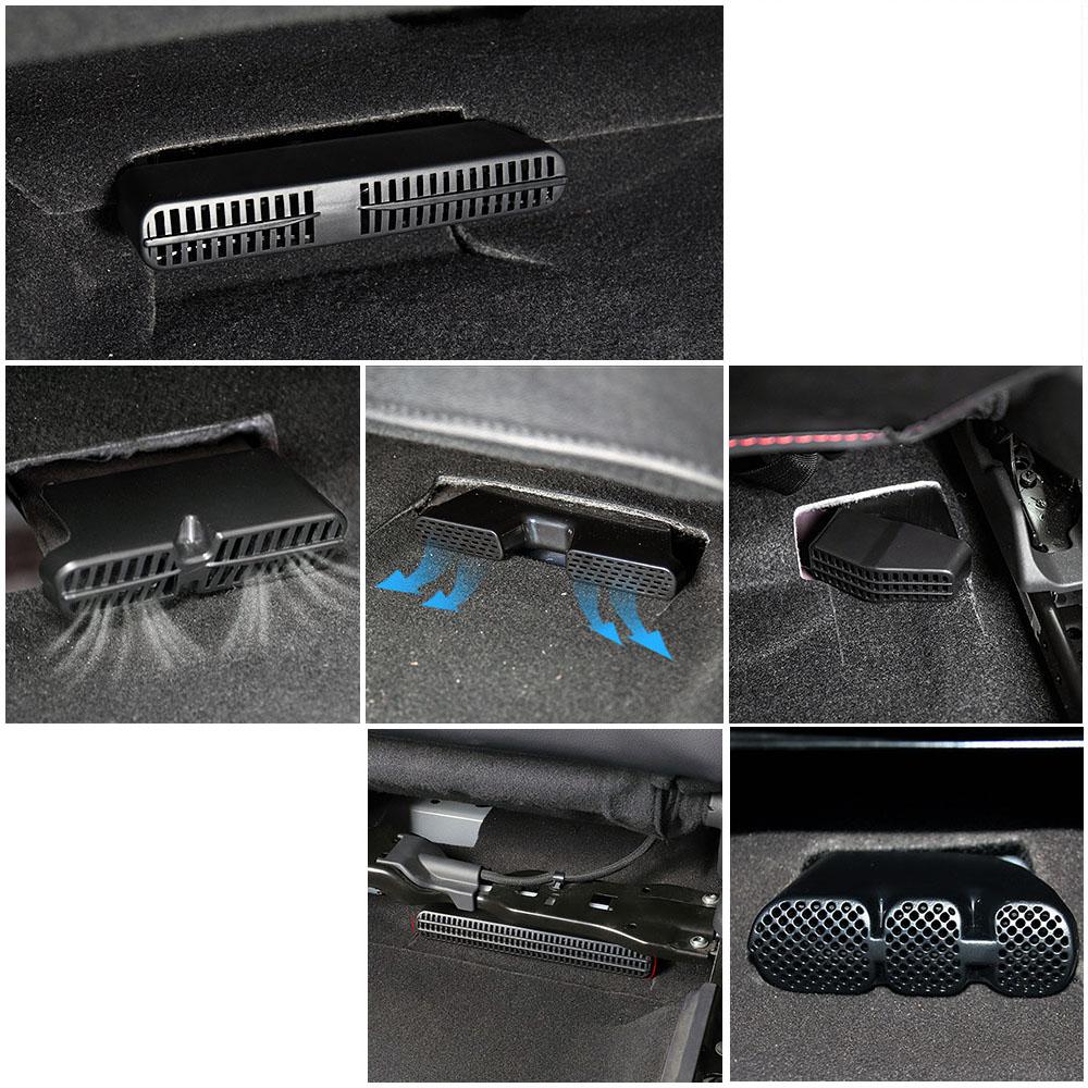 Для Honda Accord CRV CR-V Civic City Vezel HR-V Jazz Fit Seat AC Heat Floor Air Conditioner Vent Outlet Cover Grill CRV MK3 2007-2011 gray 91510107MAC1ELFGX0