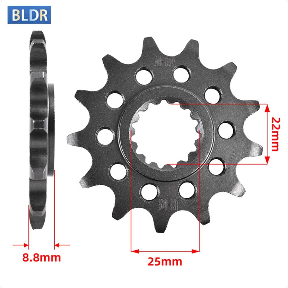 520-13T 45T Front Rear Sprocket for K*TM 300 XC-W 300 XC-W Hardenduro 2024 front 13T gray dfs utf