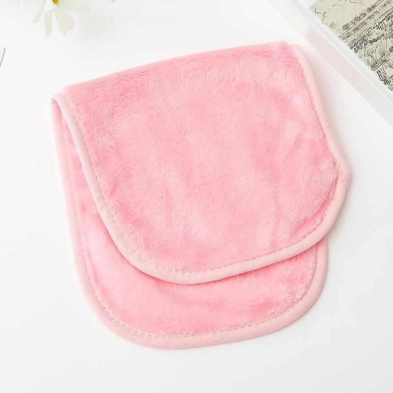 1 шт. модное чистое цветное полотенце BeautyTowel для очищения лица, мягкое плюшевое средство для снятия макияжа, уход за кожей white 7Beakaq