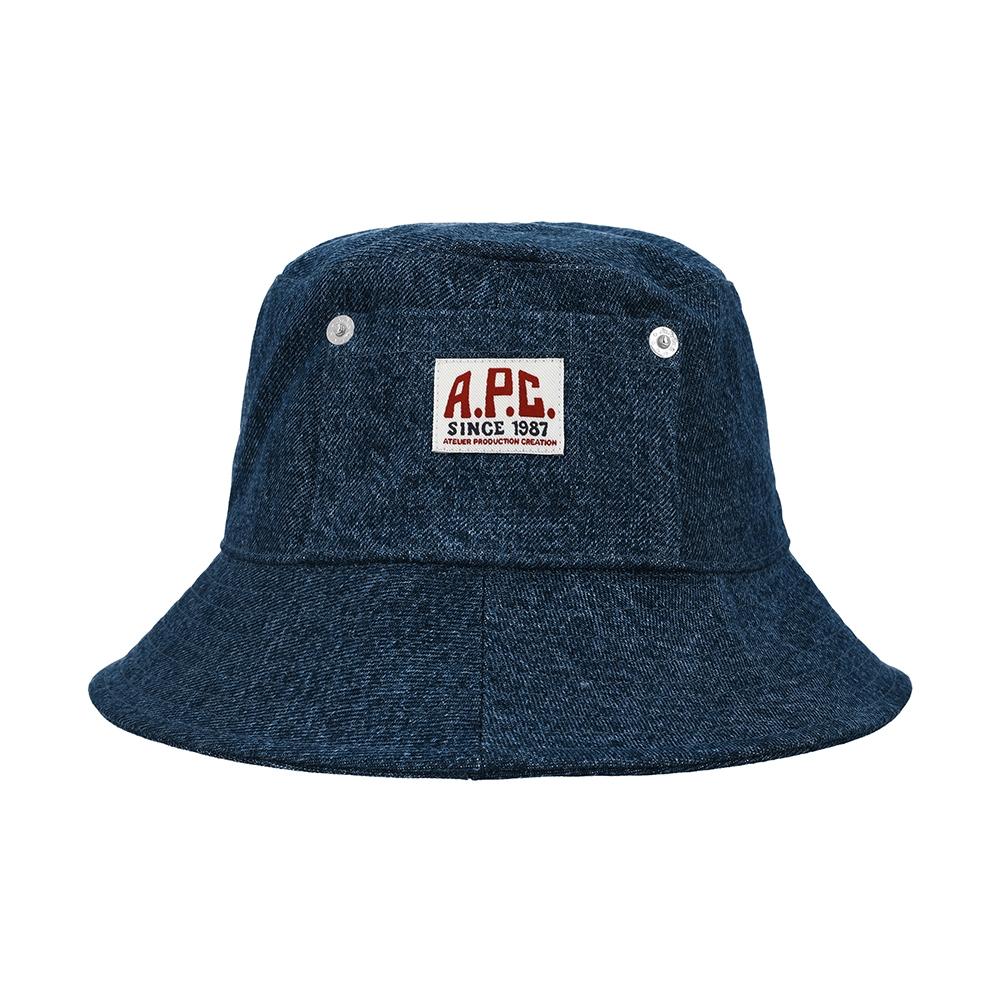 Панама Apc Bob Thais Stonewash Indigo M24150 Ial COHTD M24150 IAL WASHED INDIGO (56) black TrendMecca Watches